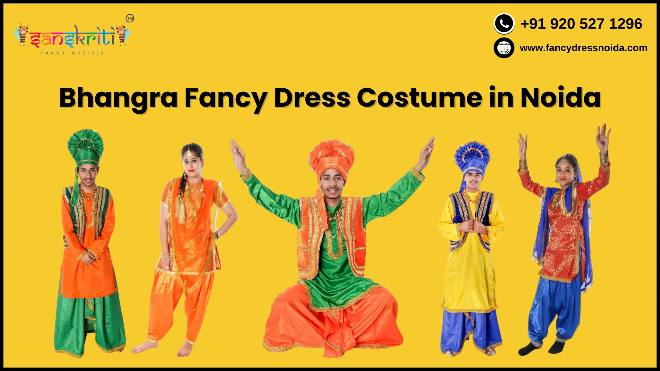 Bhangra Fancy Dress Costume in Noida