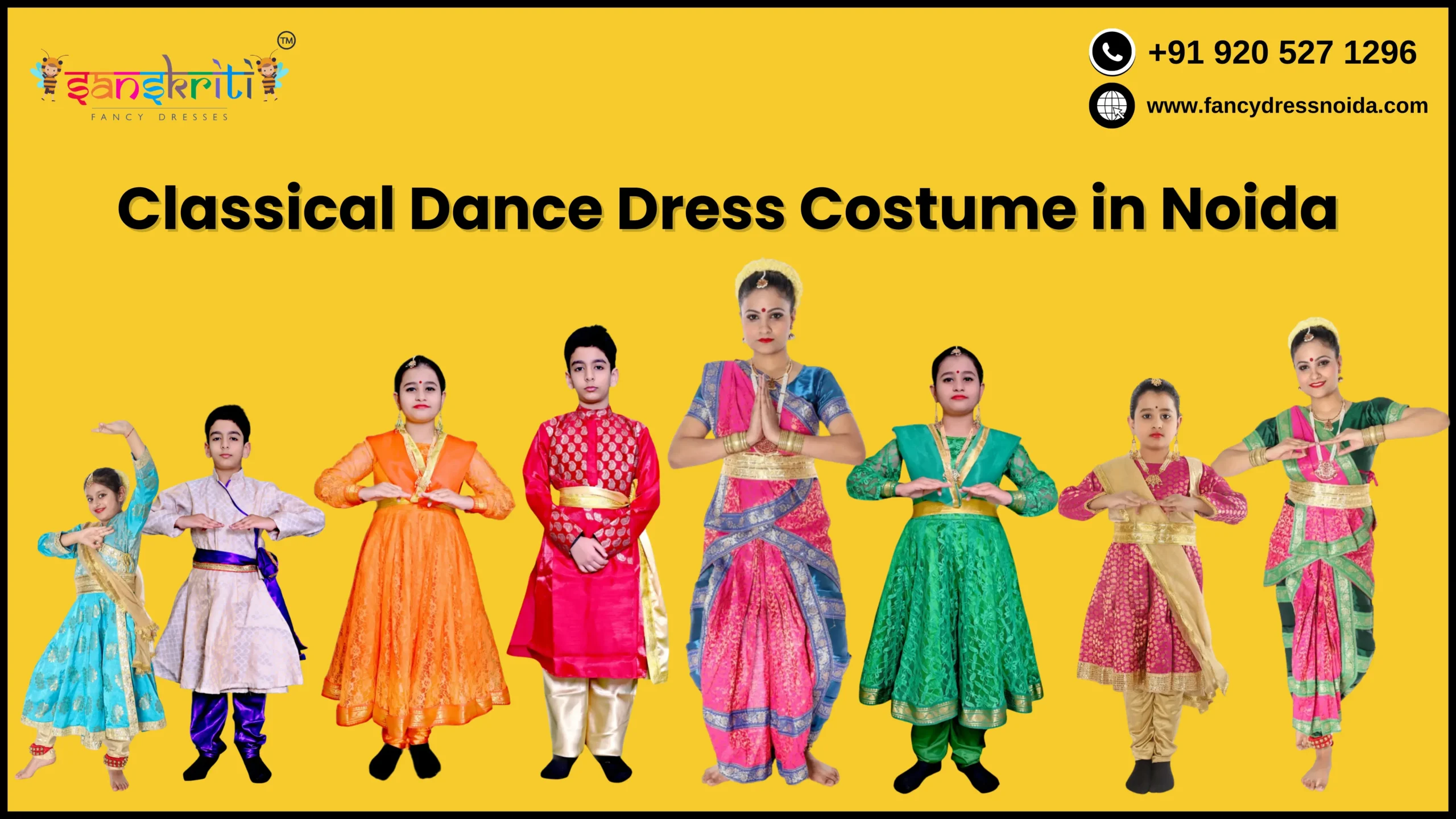 Classical Dance Dress Costume in Noida