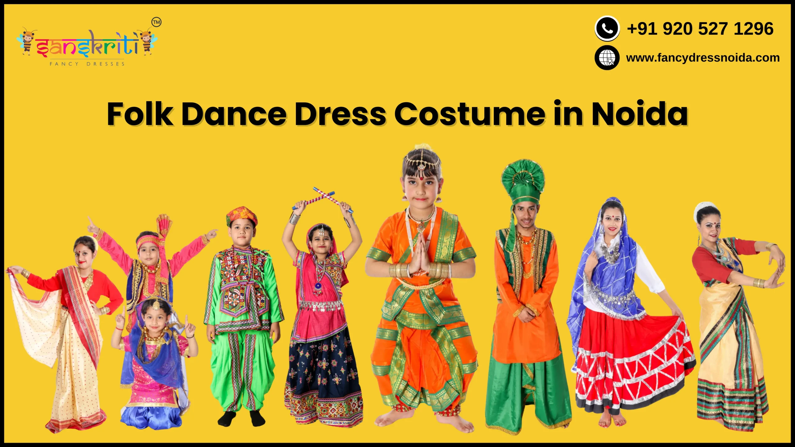 Folk Dance Dress Costume in Noida