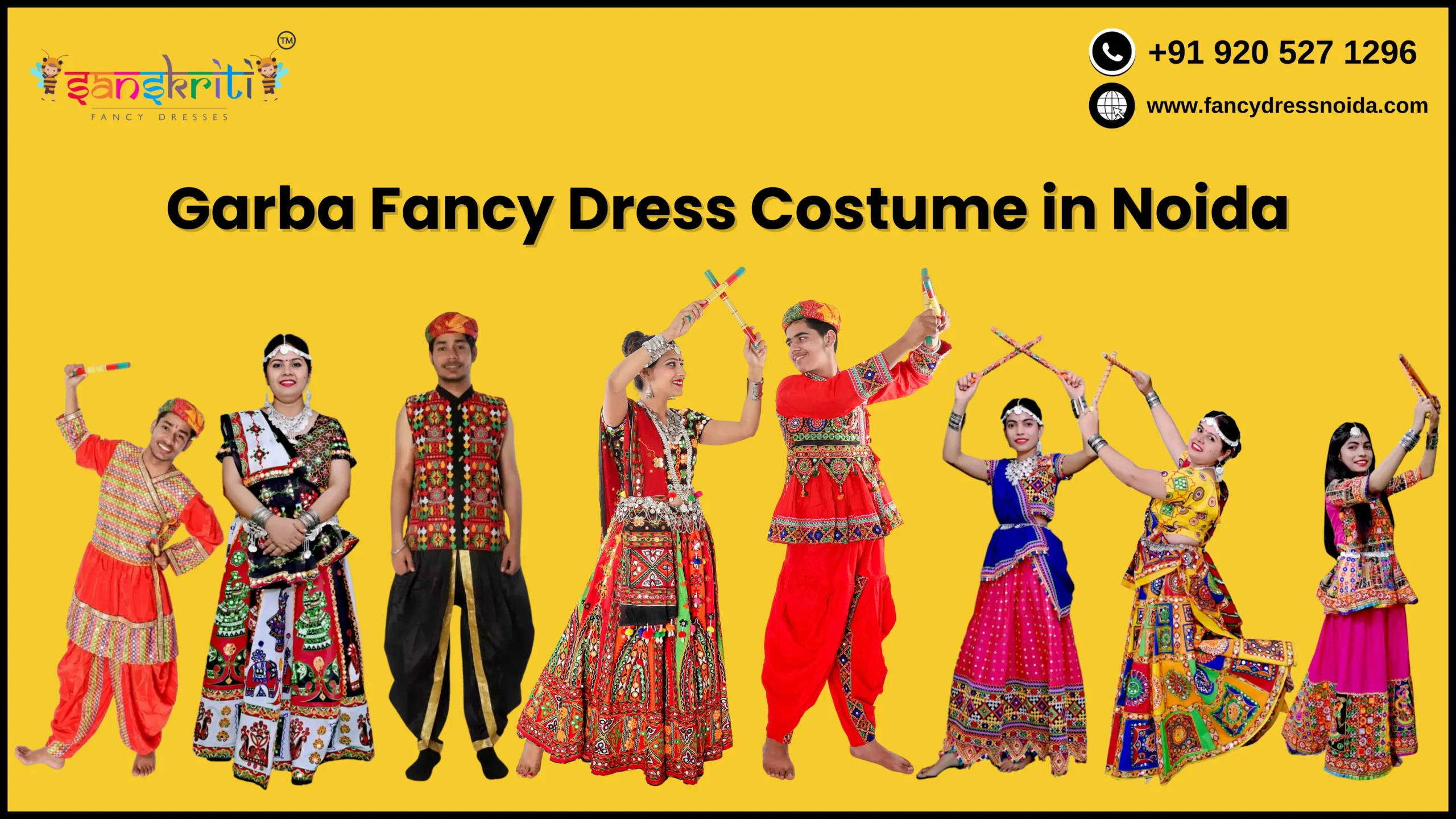 Garba Fancy Dress Costume in Noida