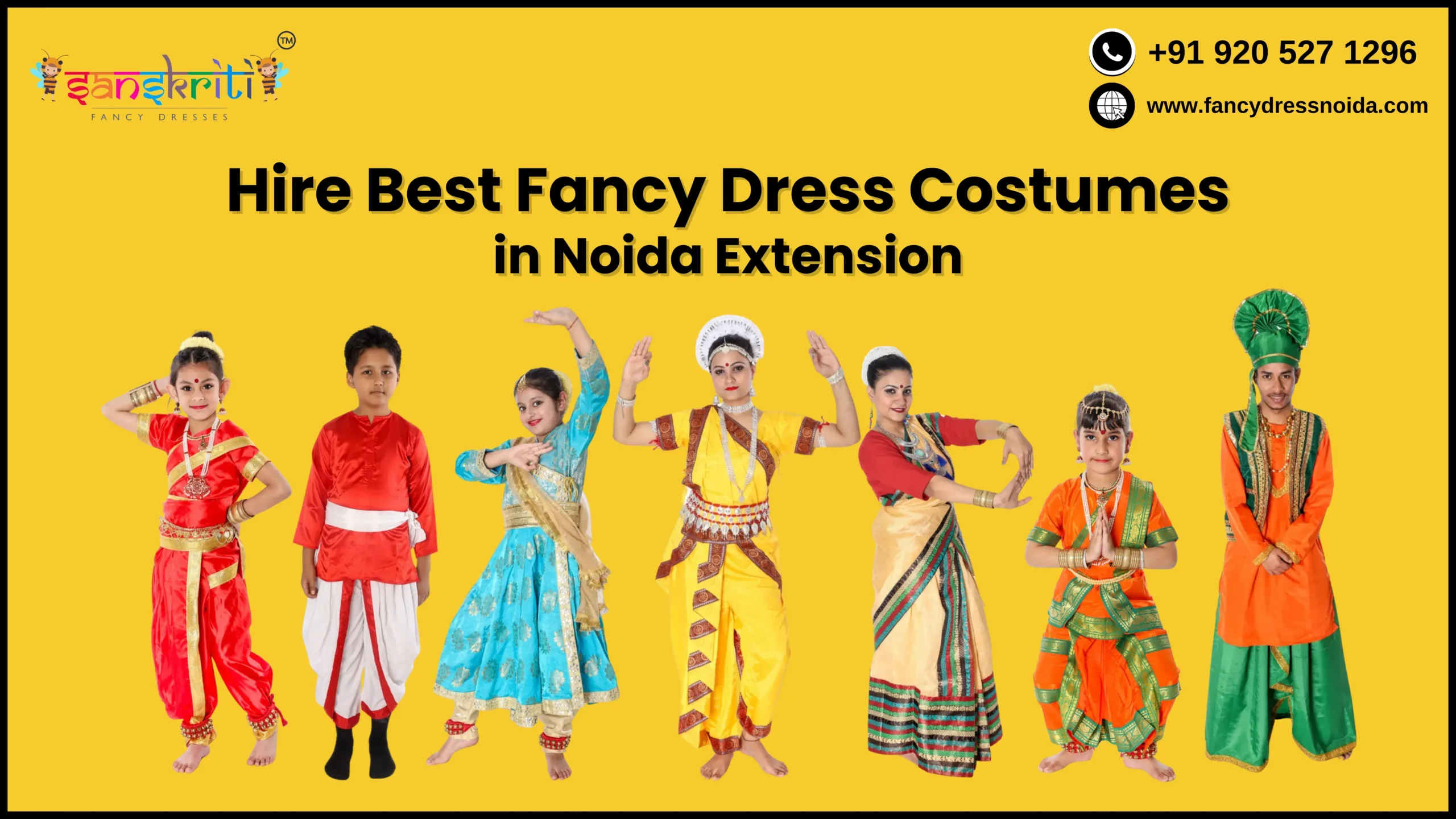 Hire Best Fancy Dress Costumes in Noida Extension