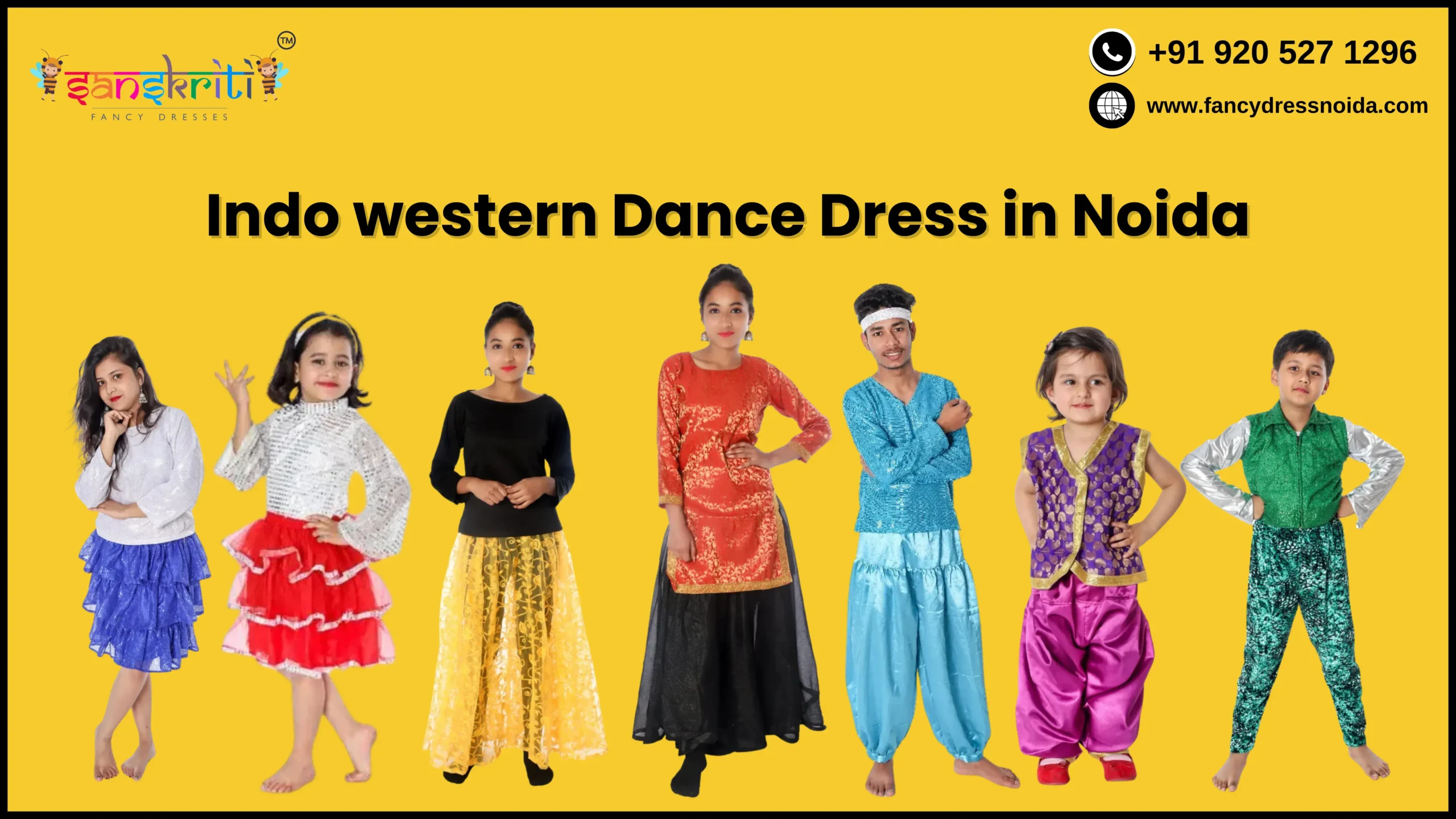 Indo western Dance Dress in Noida