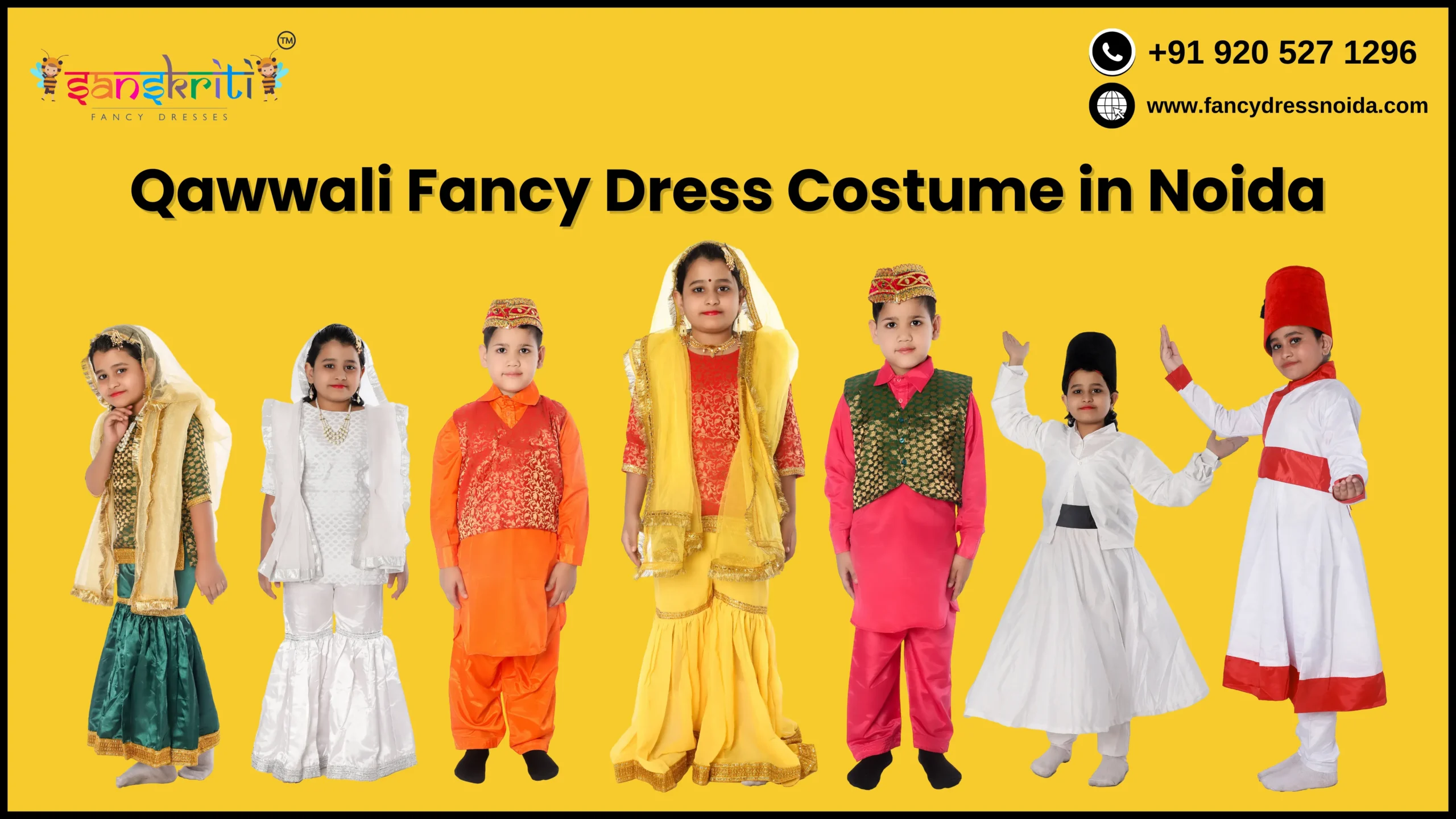 Qawwali Fancy Dress Costume in Noida