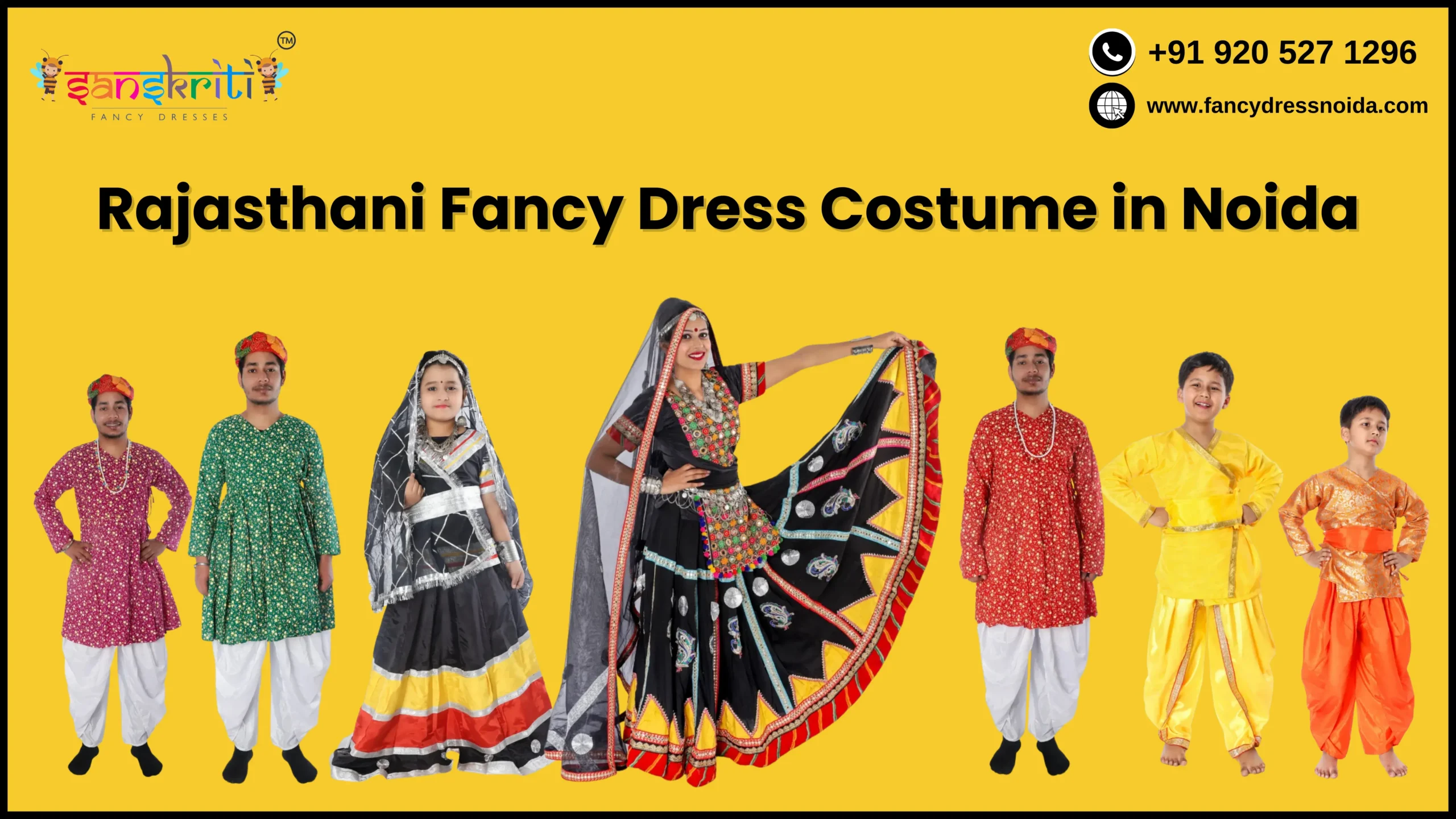 Rajasthani Fancy Dress Costume in Noida