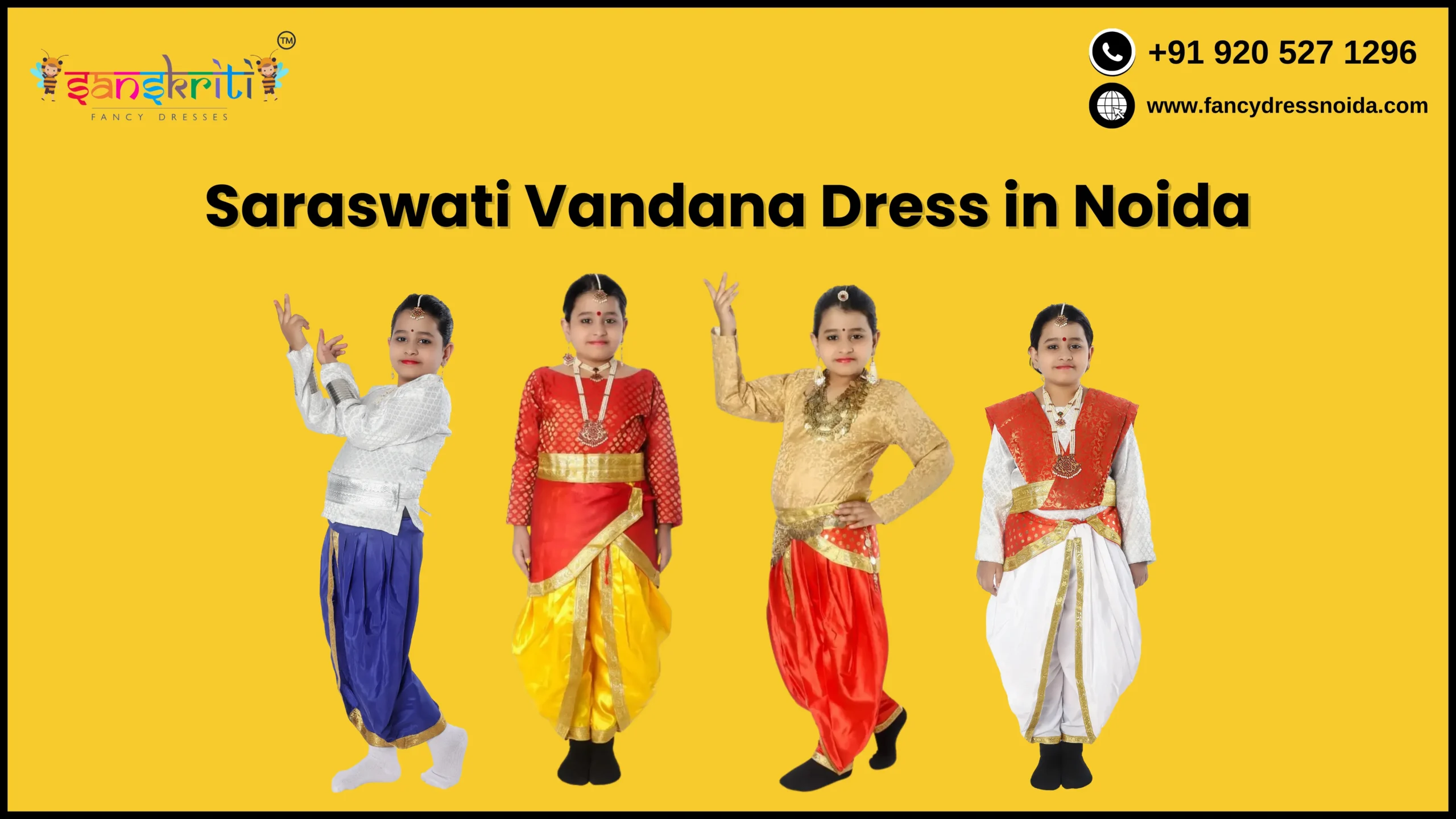 Saraswati Vandana Dress in Noida