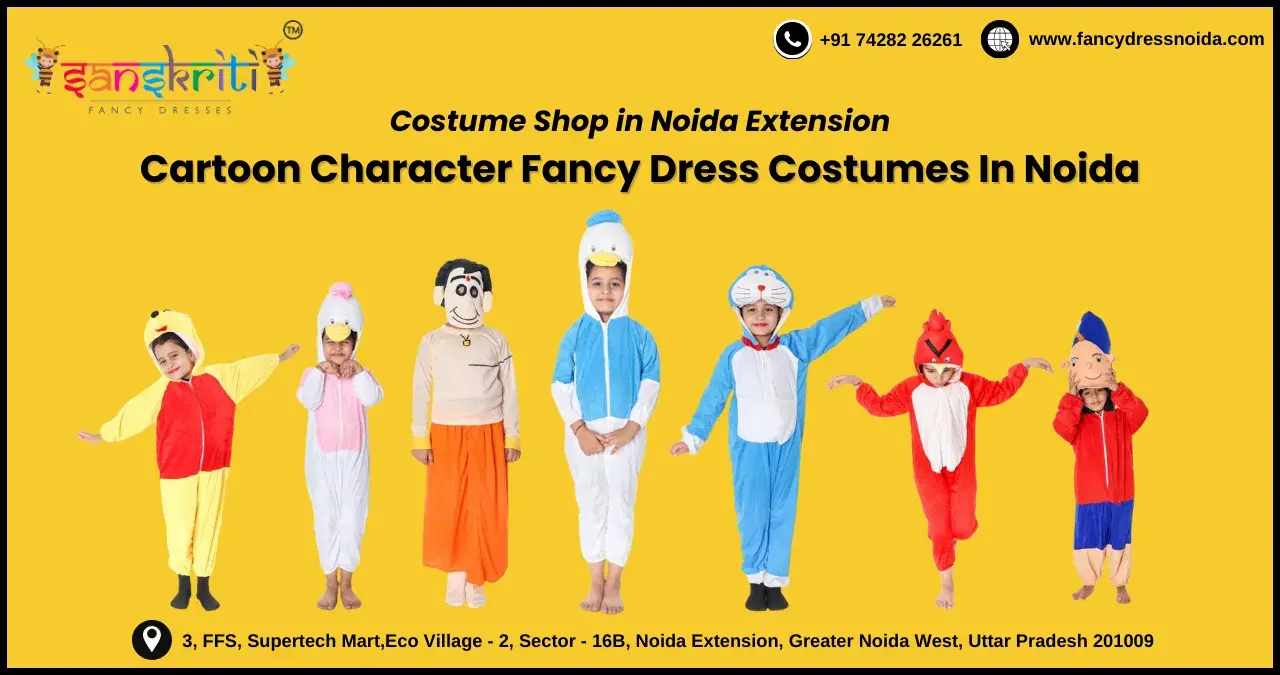 Cartoon Character Fancy Dress Costumes In Noida