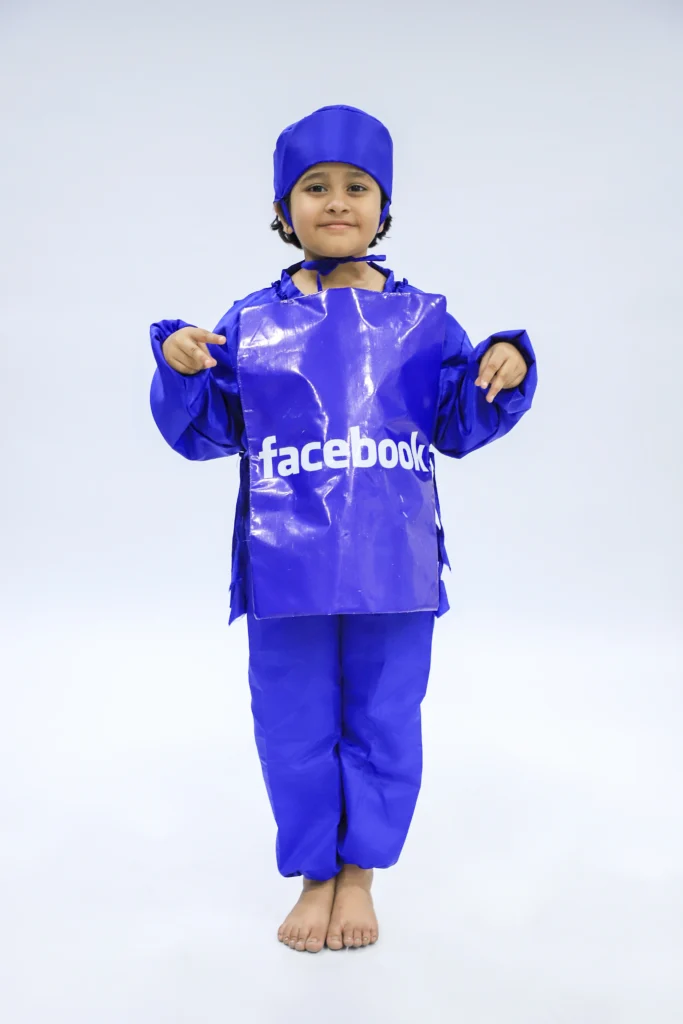 Facebook Fancy Dress Costume Kids