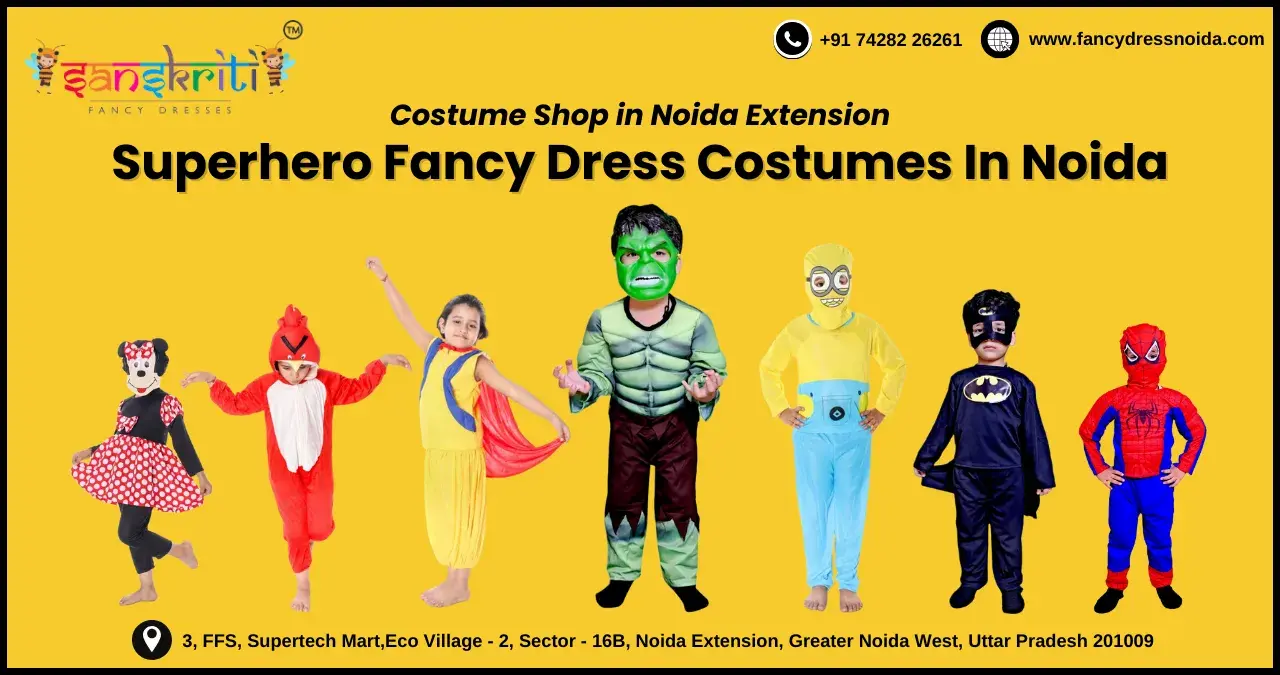 Superhero Fancy Dress Costumes In Noida